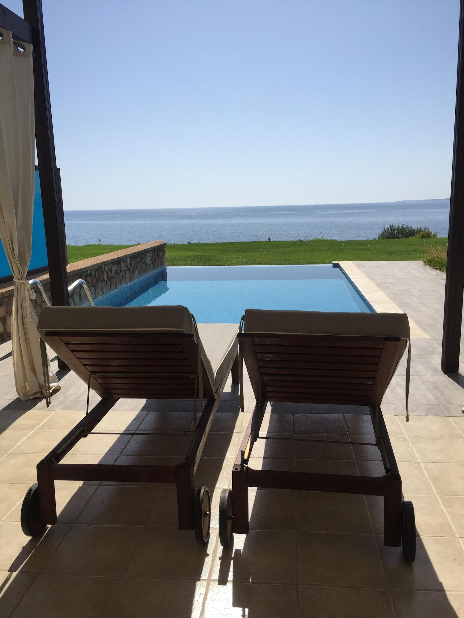 Al Mare Villas Kiotari Bagian luar foto