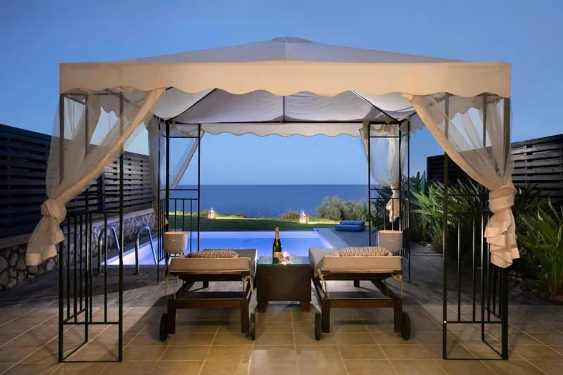 Al Mare Villas Kiotari Bagian luar foto