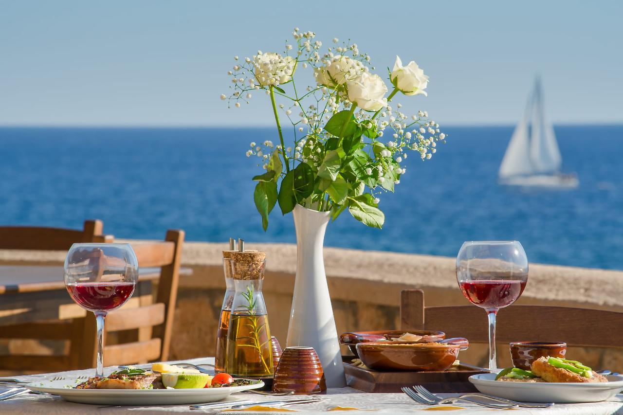 Al Mare Villas Kiotari Bagian luar foto