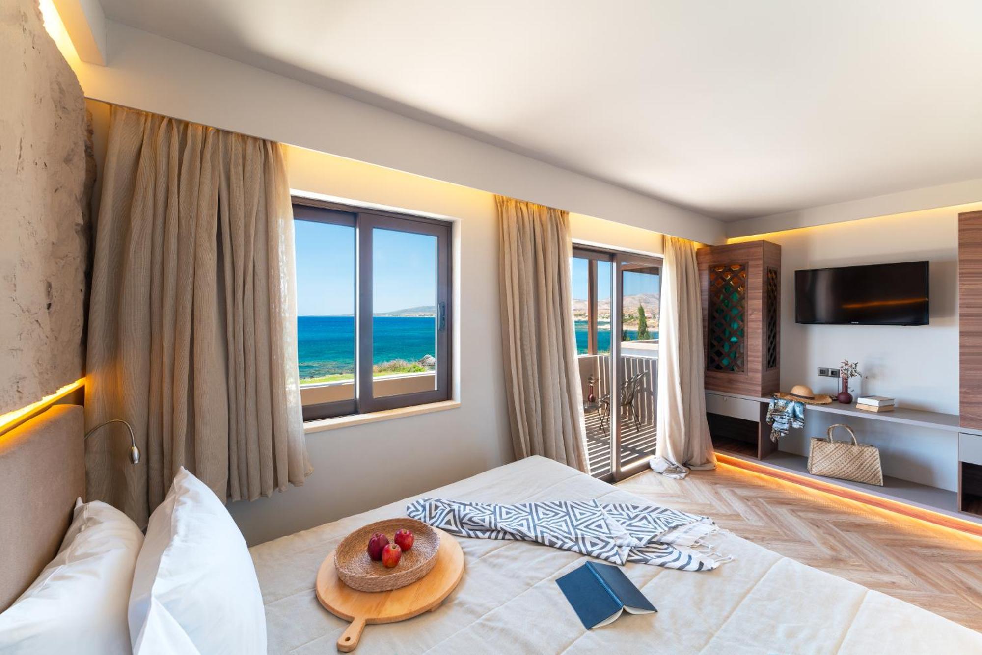 Al Mare Villas Kiotari Bagian luar foto