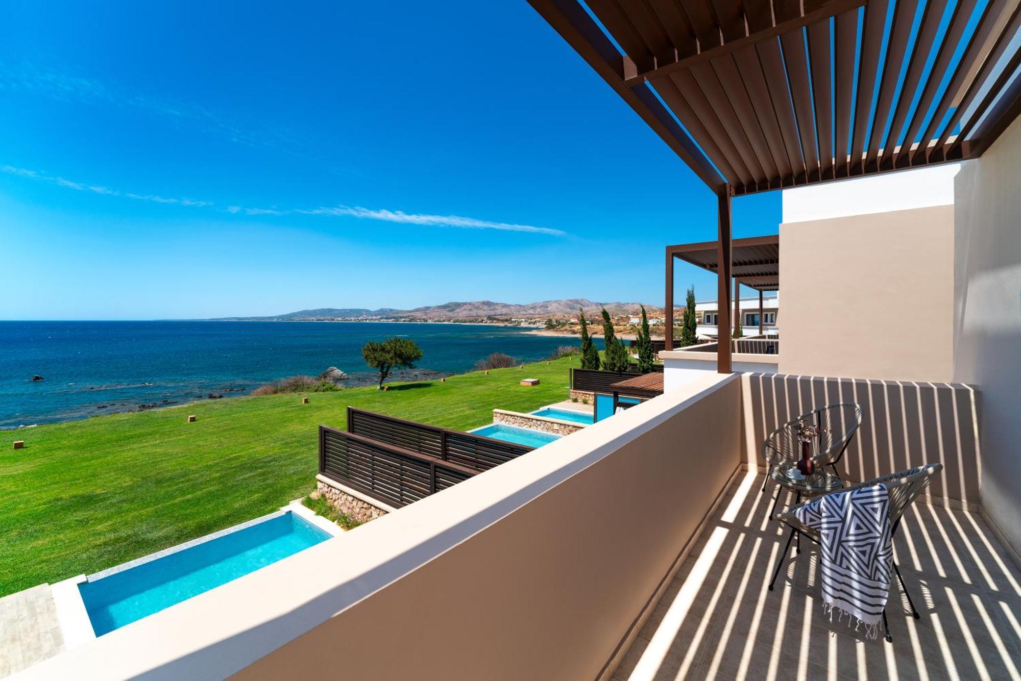 Al Mare Villas Kiotari Bagian luar foto