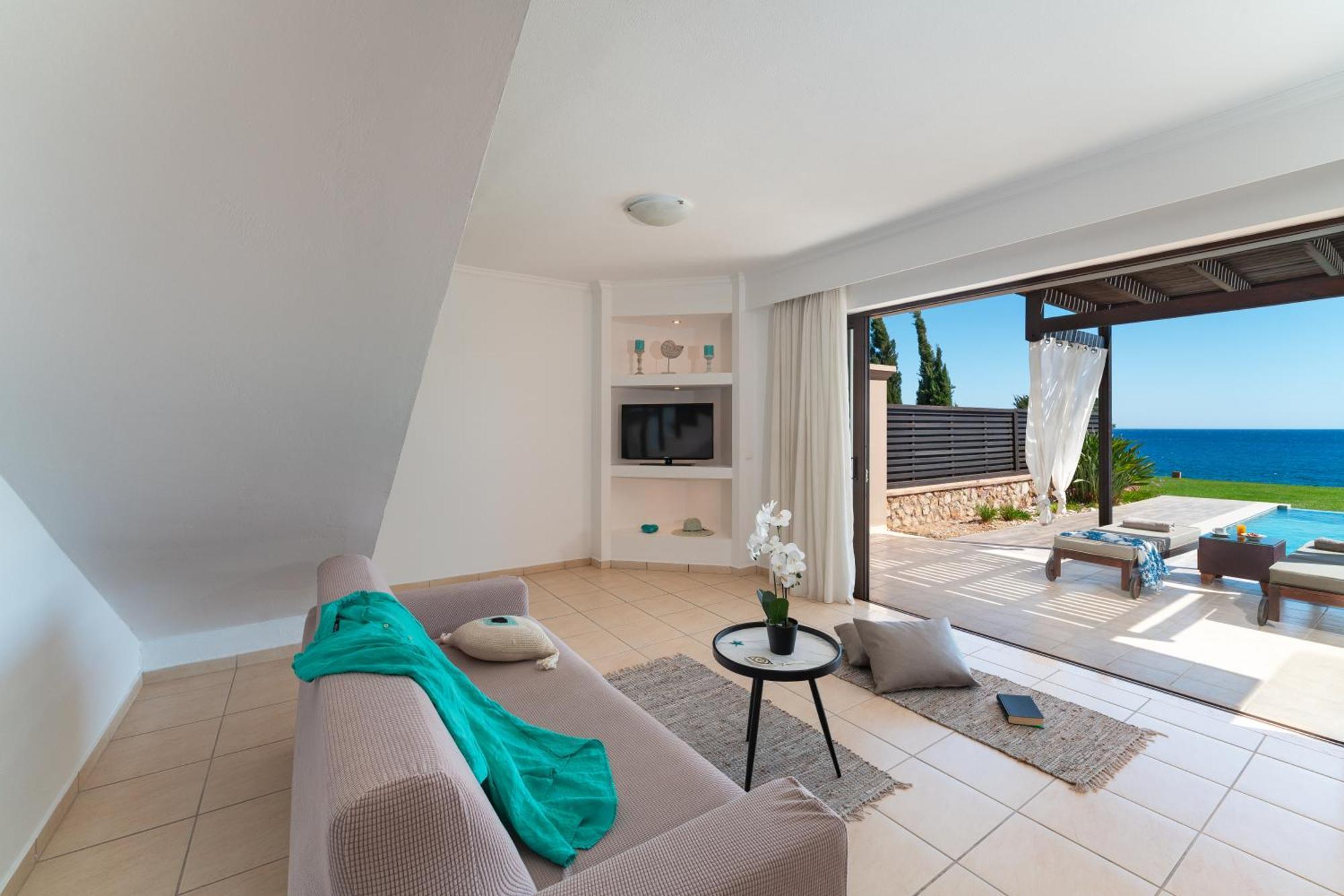 Al Mare Villas Kiotari Bagian luar foto