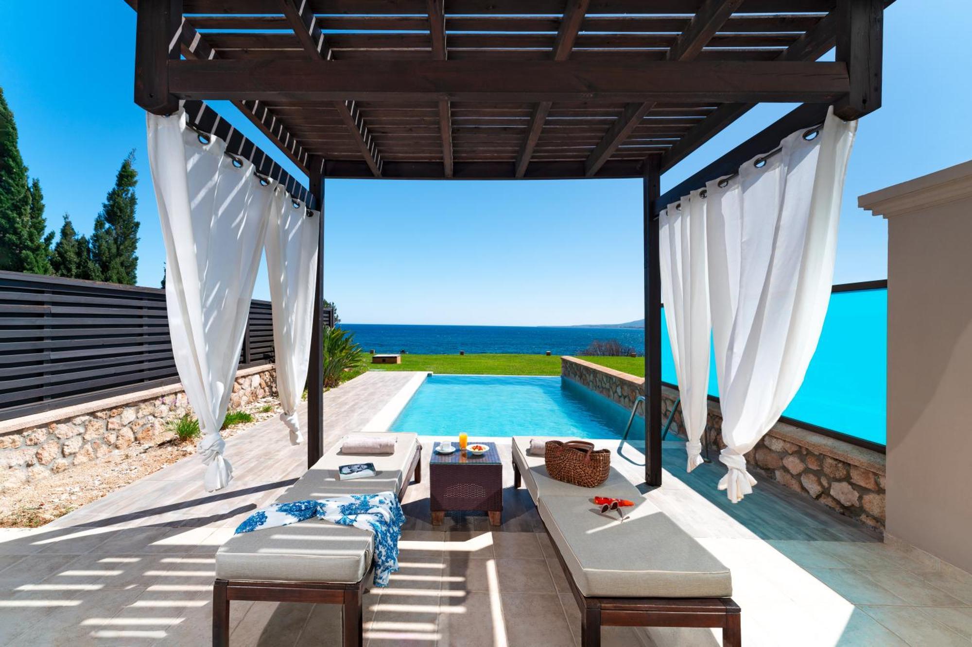 Al Mare Villas Kiotari Bagian luar foto