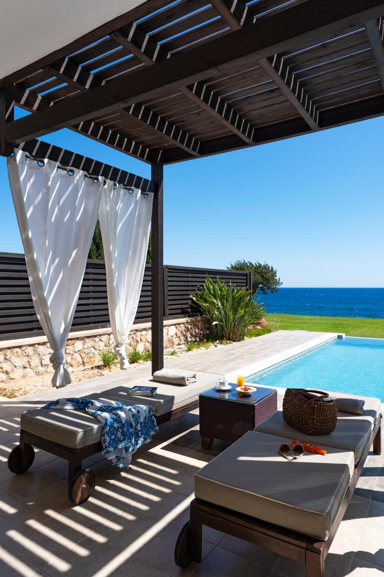 Al Mare Villas Kiotari Bagian luar foto