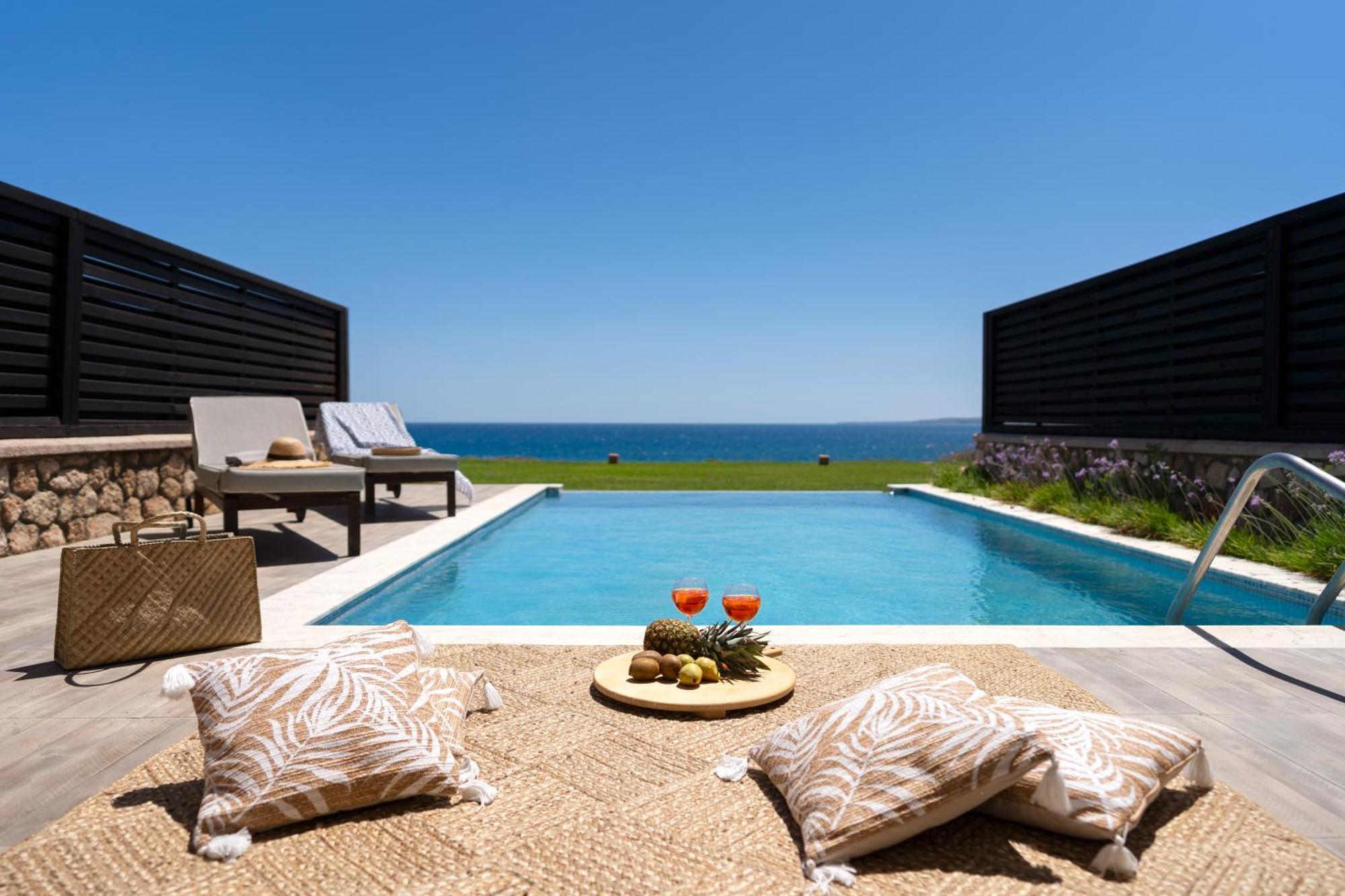 Al Mare Villas Kiotari Bagian luar foto